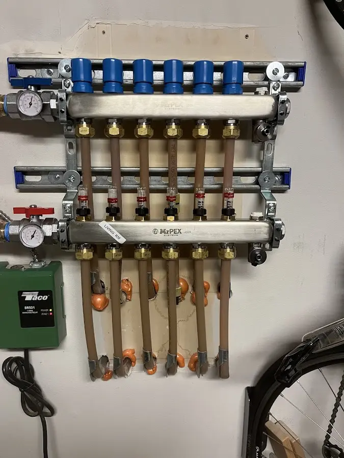 Plumber performing Leak Detection at a residential property in North Platte